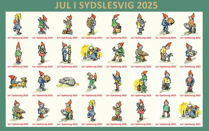 Årets julemærker udkom lørdag den 8. november i forbindelse med Sydslesvigsk Forenings (SSF) landsmøde.