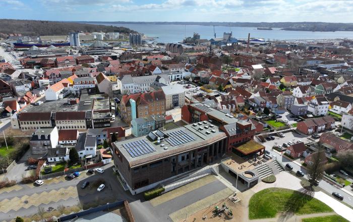 Den tidligere uddannelsesbygning 'Glødelampen' skal i fremtiden være et nyt museum.