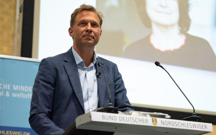 49-årige Stephan Kleinschmidt er ny formand for det tyske mindretals hovedorganisation, Bund Deutscher Nordschleswiger (BDN).