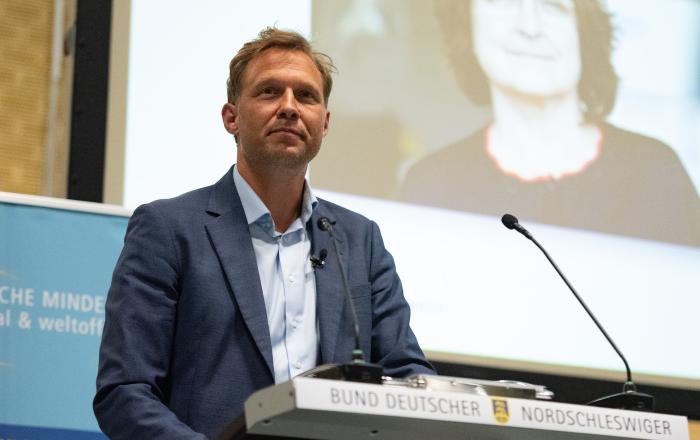 49-årige Stephan Kleinschmidt er ny formand for det tyske mindretals hovedorganisation, Bund Deutscher Nordschleswiger (BDN).