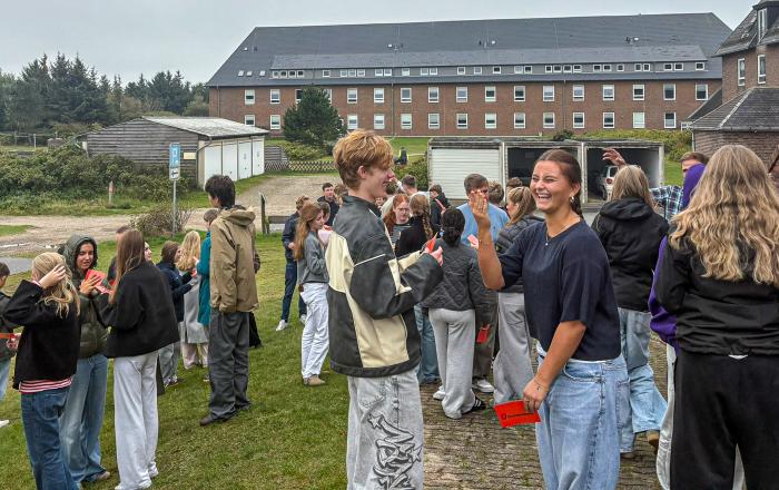 Et nyt hold af Grænseforeningens Elevambassadører var i weekenden samlet på vadehavsøen Sild.
