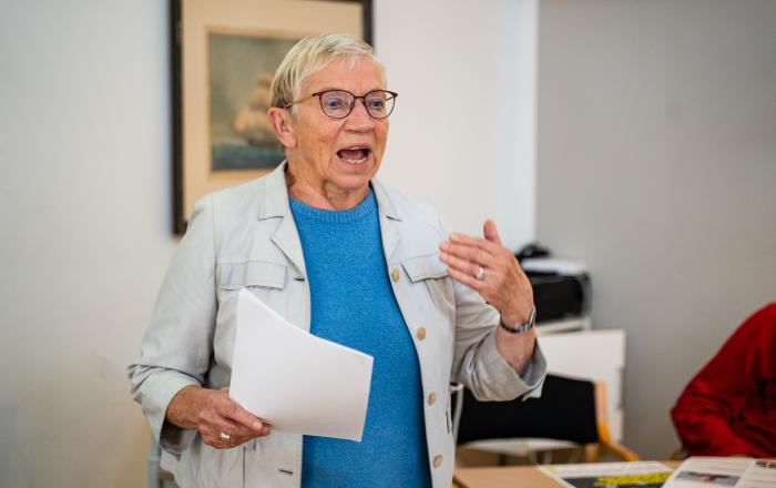 79-årige Anke Spoorendonk er i dag bl.a. formand for Foreningen Norden i Sydslesvig.