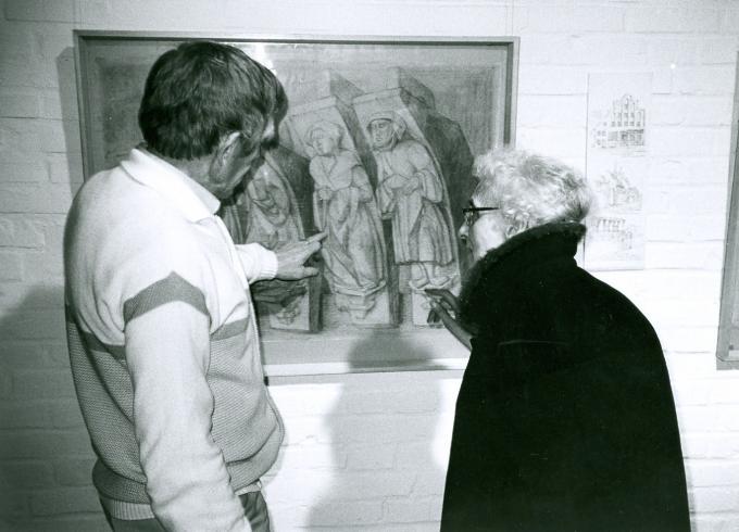 Henry Buhl og Margareta Erichsen på Mikkelberg Henry Buhl og Margareta Erichsen på Mikkelberg