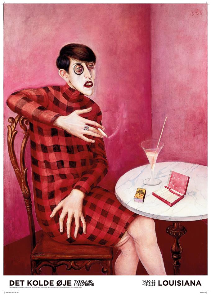 Plakaten 'Det kolde øje' Plakaten 'Det kolde øje'