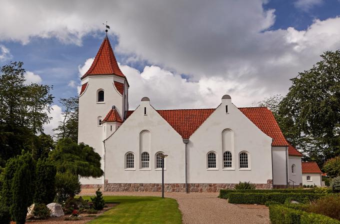 Rødding Frimenighedskirke, indviet i 1909.
