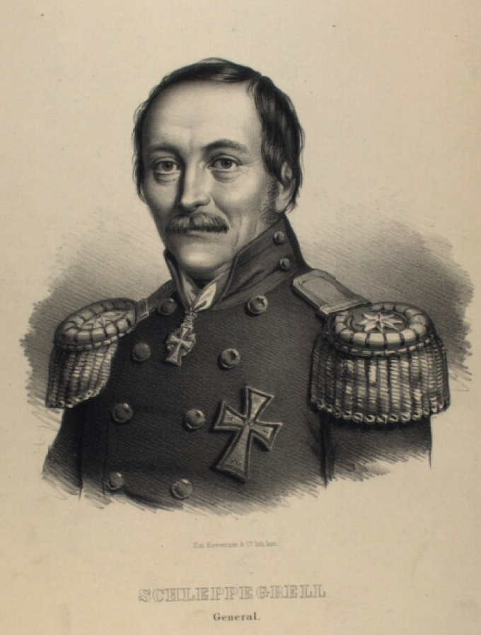 Litografi af Friederich Adolph Schleppegrell. Litografi af Friederich Adolph Schleppegrell.