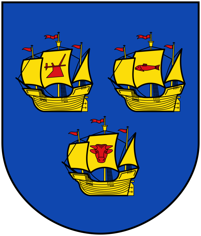 Kreis Nordfrieslands våben. Kreis Nordfrieslands våben.