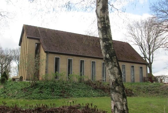 Den danske kirke i Tarp blev opført i 1985. Foto fra 2017.