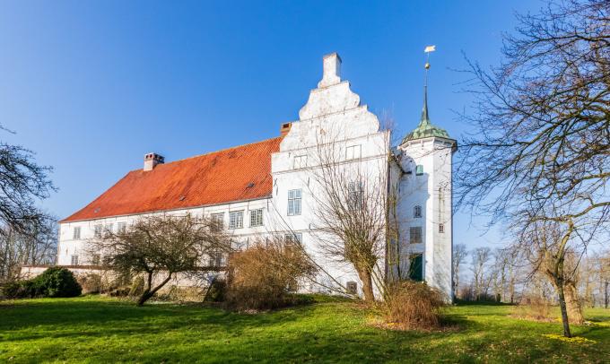 Herregården Hoyerswort fotograferet i 2019.