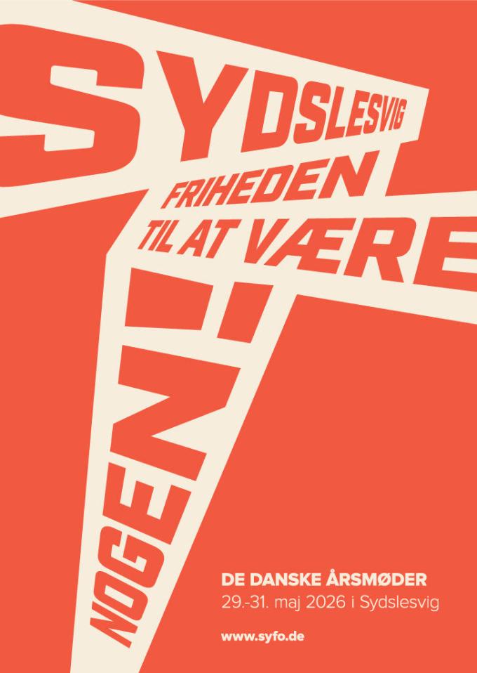 Plakaten for De danske Årsmøder 2026.