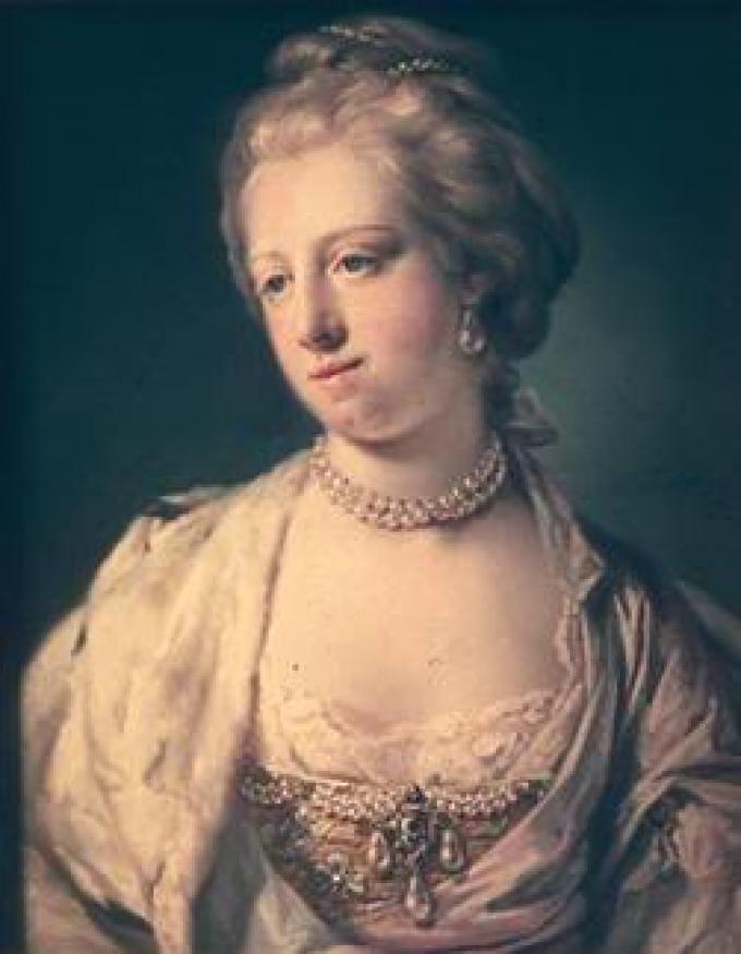 Caroline Mathilde, 1751-1775, dansk dronning Grænseforeningen.dk