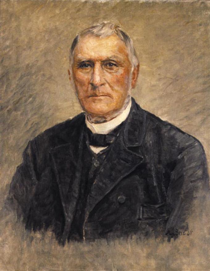 Peter Skau malet af Agnes Smidt Peter Skau malet af Agnes Smidt