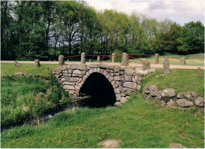 Povls Bro fra 1844 over Bjerndrup Mølleå nordvest for Kliplev. Povls Bro fra 1844 over Bjerndrup Mølleå nordvest for Kliplev.