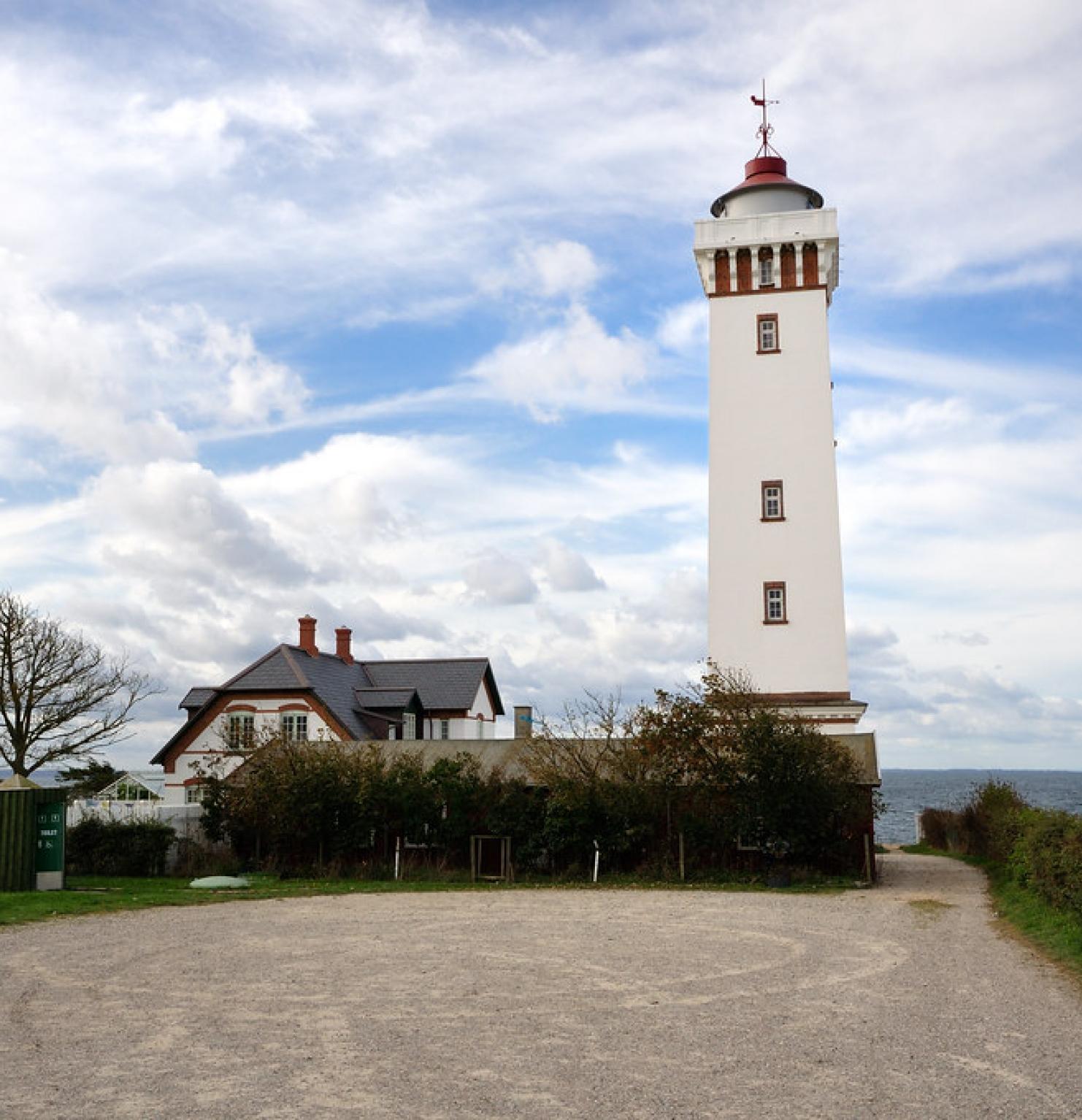 Helnæs fyrtårn. Foto: Johan Wieland/Flickr.com Helnæs fyrtårn. Foto: Johan Wieland/Flickr.com