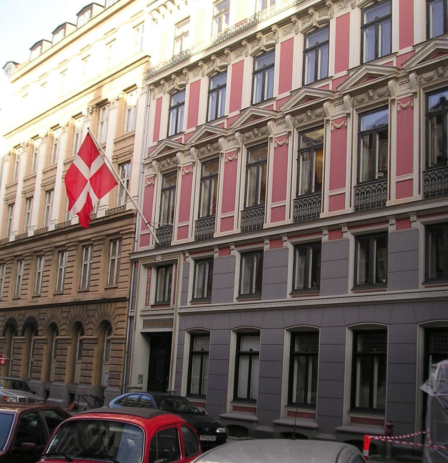 Grænseforeningens hus i Peder Skrams Gade i indre København Grænseforeningens hus i Peder Skrams Gade i indre København