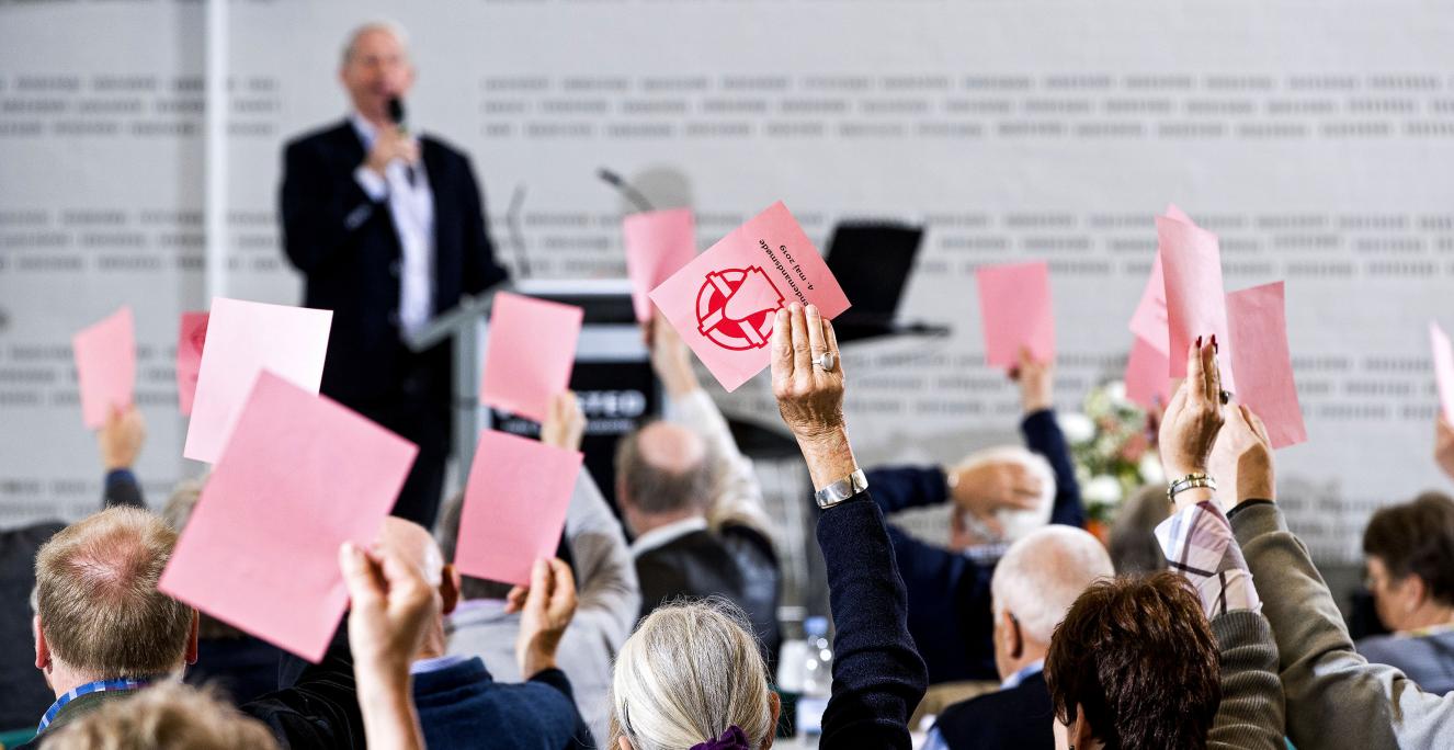 Sendemandsmødet er Grænseforeningens øverste myndighed