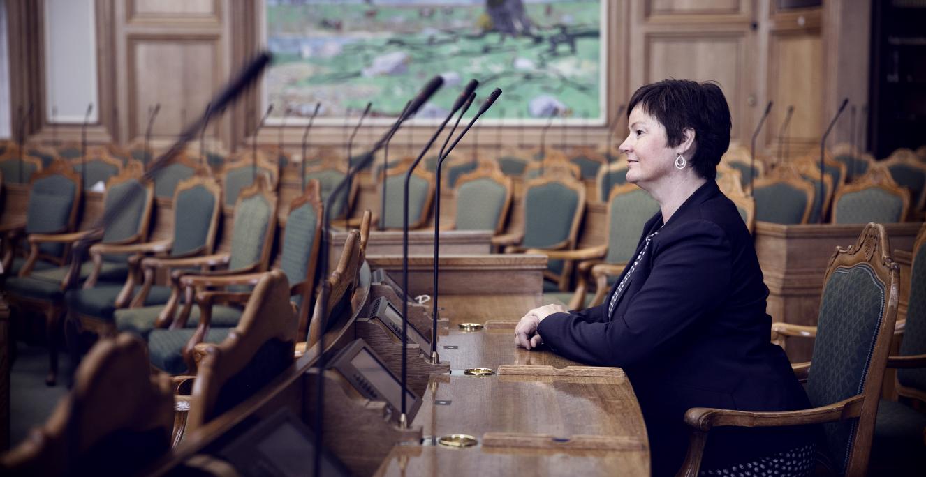 "Det danske mindretal er for mig at se båret af ildsjæle, der på forskellig vis kæmper for deres sag og deres område. Det kan jeg genkende mig selv i", siger Anni Matthiesen (V).