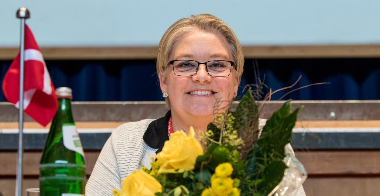 48-årige Gitte Hougaard-Werner er ny formand i Sydslesvigsk Forening (SSF). Foto: SSF/Martin Ziemer 48-årige Gitte Hougaard-Werner er ny formand i Sydslesvigsk Forening (SSF). Foto: SSF/Martin Ziemer