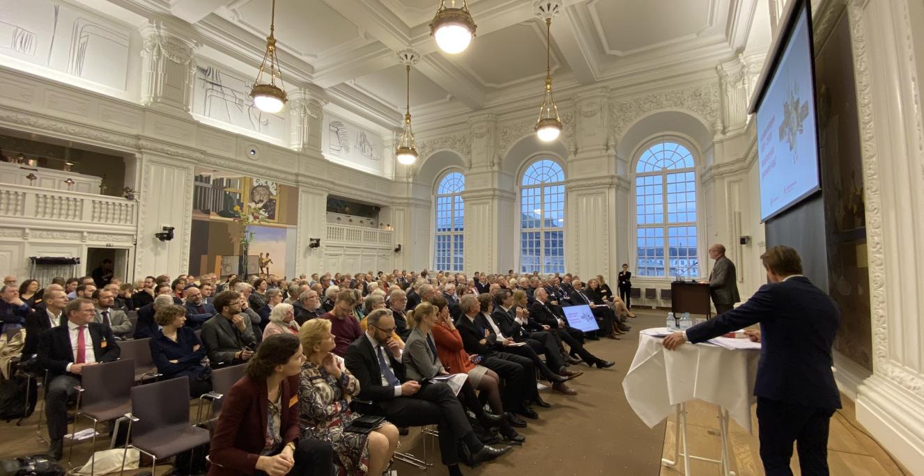 Konferencen "Genforeningen 1920-2020. Hvad betyder grænsen i dag" blev holdt på Christiansborg den 10. januar 2020. Foto: Grænseforeningen