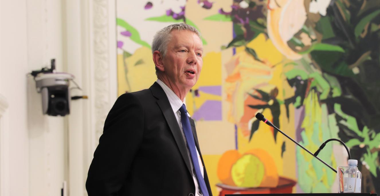 Læs professor Steen Bo Frandsens oplæg fra Grænseforeningen og Folketingets konference 'Genforeningen 1920-2020. Hvad betyder grænsen i dag' den 10. januar i Landstingsalen, Christiansborg. Foto: Grænseforeningen