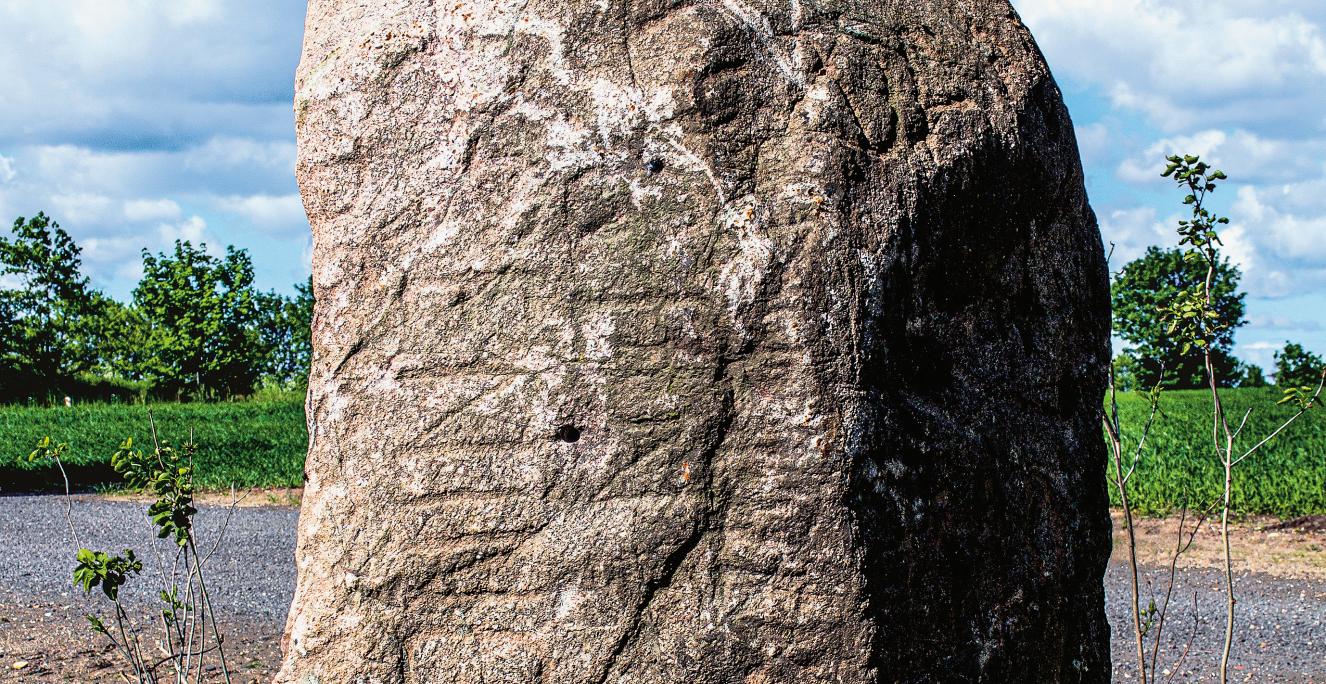 I Gram Sogn, Haderslev, står der en genforeningssten i skellet mellem Ribevej 24 og 26. Her gemmer sig historien om en dansksindet landmand, der i 1924 rejste stenen, og en tysksindet nabo, der tilplantede pladsen foran stenen for at slippe for at se på den. I Gram Sogn, Haderslev, står der en genforeningssten i skellet mellem Ribevej 24 og 26. Her gemmer sig historien om en dansksindet landmand, der i 1924 rejste stenen, og en tysksindet nabo, der tilplantede pladsen foran stenen for at slippe for at se på den.