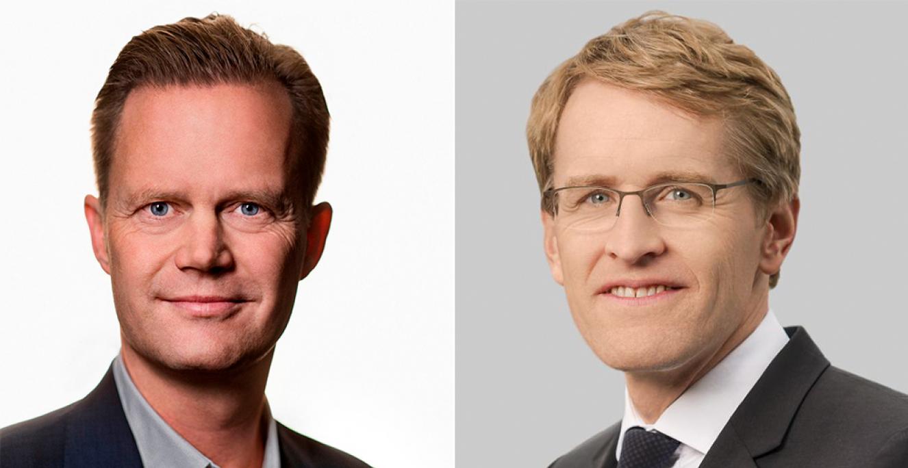 Udenrigsminister Jeppe Kofod (S) og Slesvig-Holstens ministerpræsident Daniel Günther (CDU) er hovedtalere ved De danske Årsmøder i Sydslesvig, der holdes fra fredag den 28. til søndag den 30. maj. Udenrigsminister Jeppe Kofod (S) og Slesvig-Holstens ministerpræsident Daniel Günther (CDU) er hovedtalere ved De danske Årsmøder i Sydslesvig, der holdes fra fredag den 28. til søndag den 30. maj.