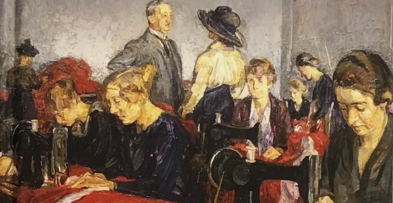 Sønderjyske Årbøger 2021 har på forsiden et maleri med et motiv fra Christiansborg Slot, hvor der efter 1920 blev indrettet en systue, hvor der blev syet dannebrogsflag til de sønderjyske flagstænger. Sønderjyske Årbøger 2021 har på forsiden et maleri med et motiv fra Christiansborg Slot, hvor der efter 1920 blev indrettet en systue, hvor der blev syet dannebrogsflag til de sønderjyske flagstænger.