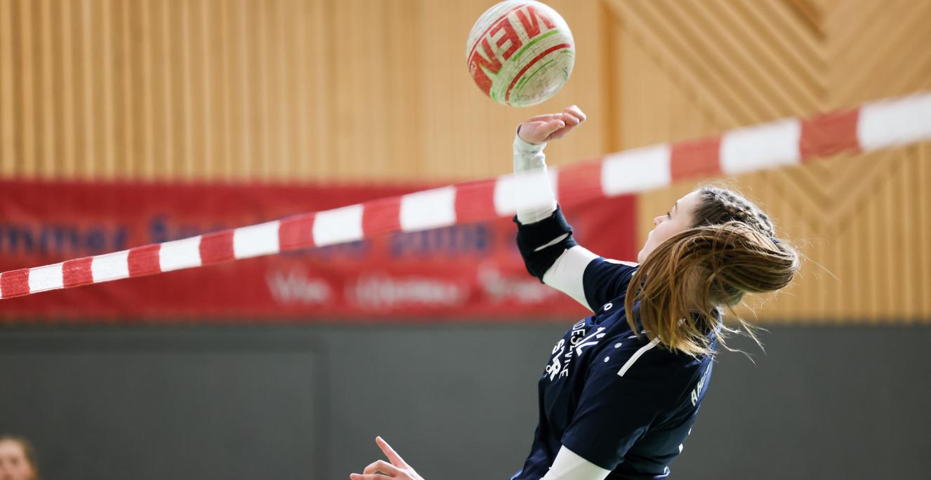 Der er første gang, at der skal spilles en faustball-slutrunde på dansk grund.