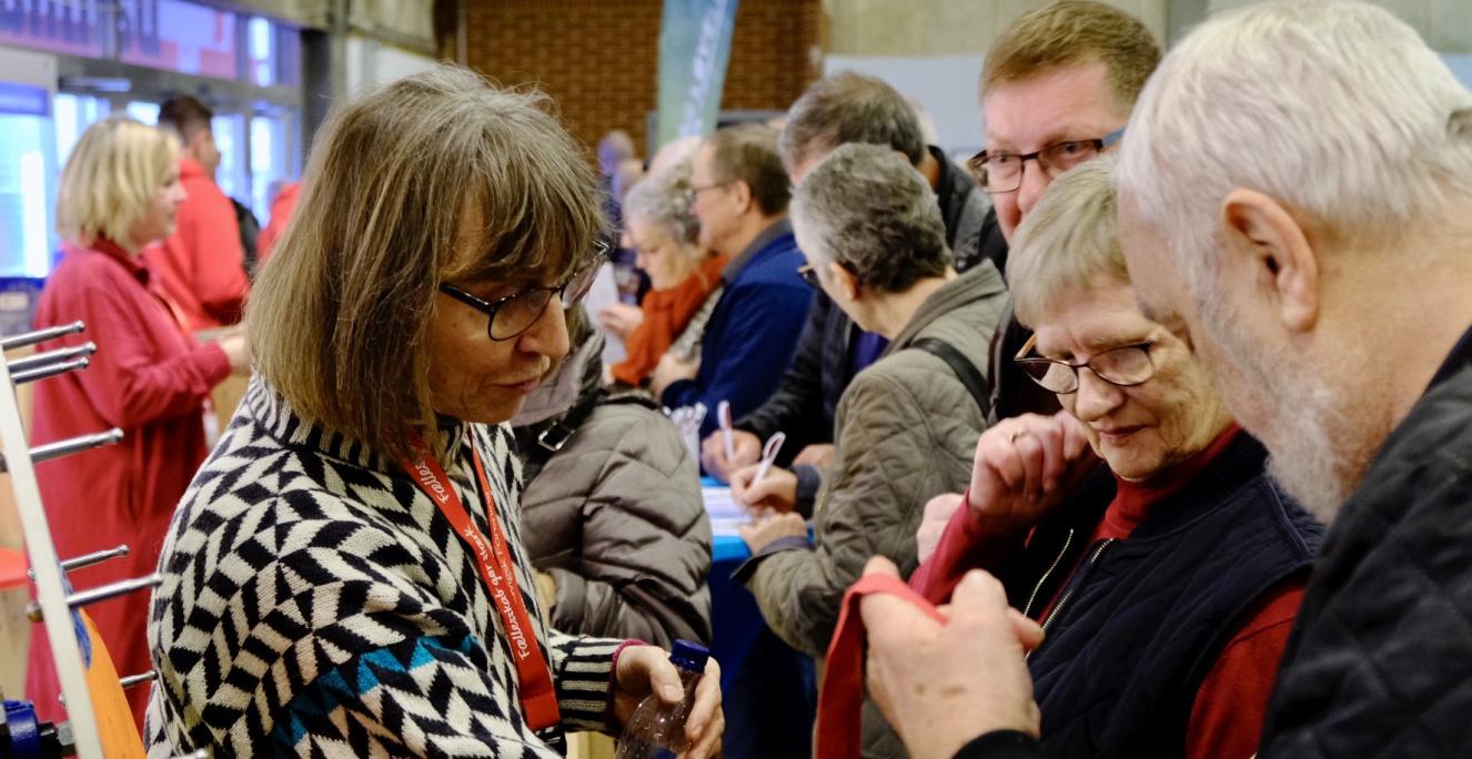 Rejsemessen 'Ferie For Alle' i Herning tiltrækker ofte mange mennesker.