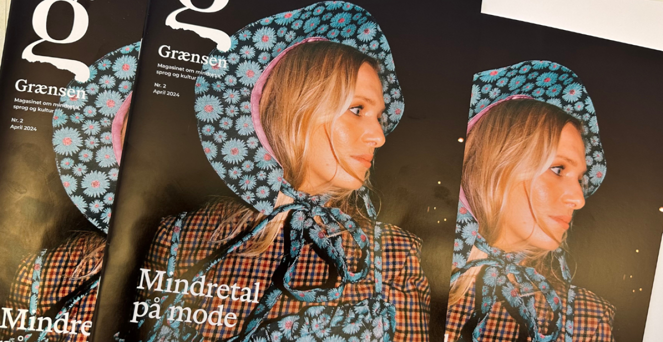 Magasinet Grænsen har fået nyt design. Magasinet Grænsen har fået nyt design.