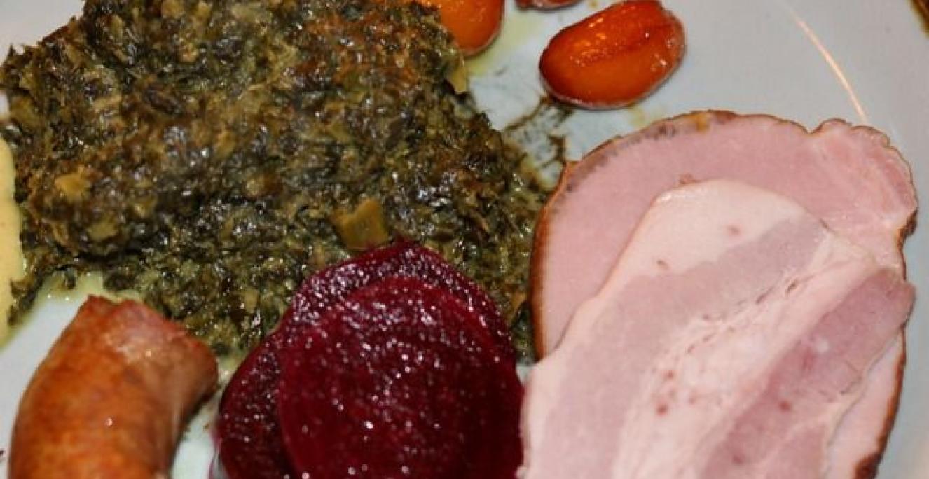 Grønlangkålsspisning Grønlangkålsspisning