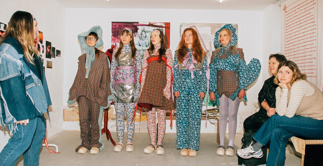 Billede af igangværende modeshow Billede af igangværende modeshow