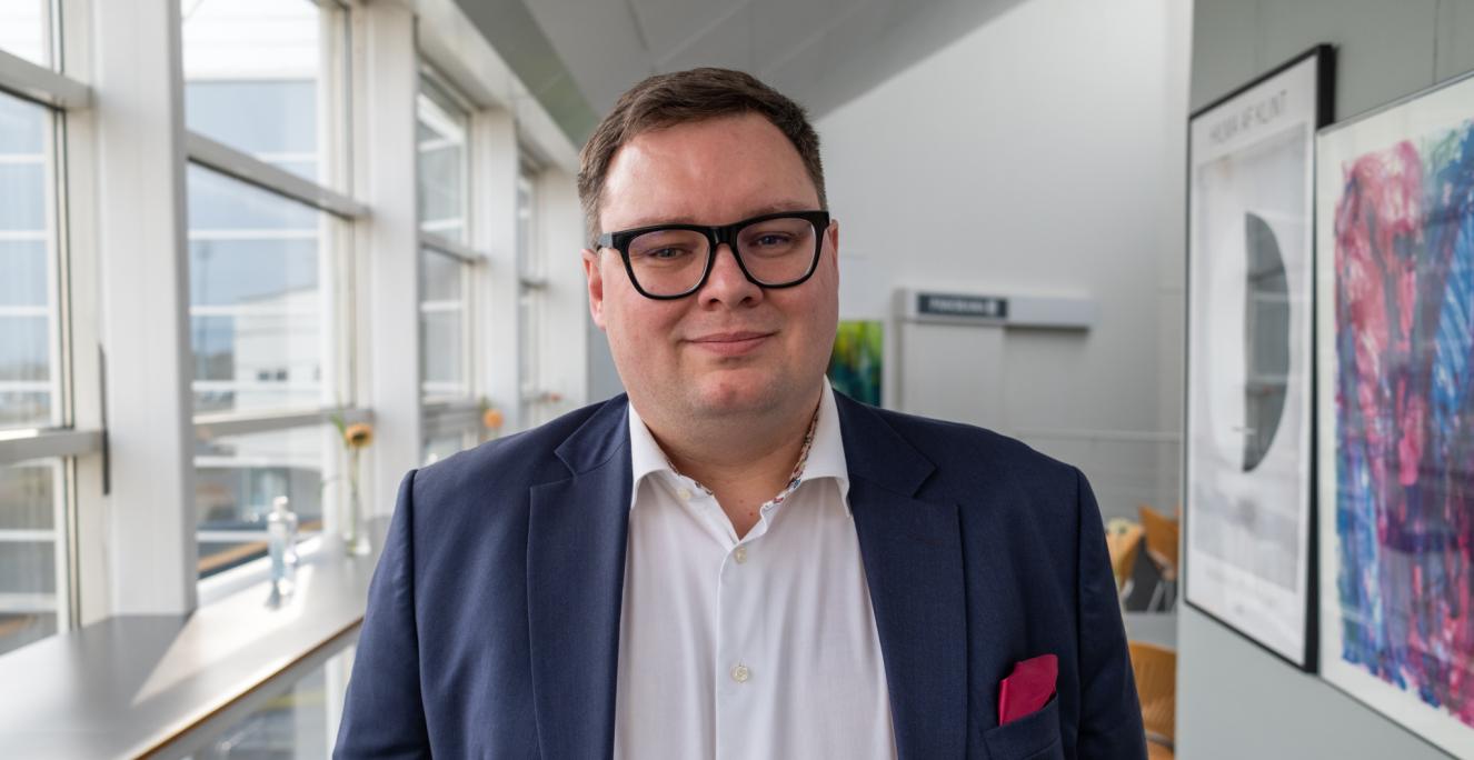 Mirco Reimer-Elster er formand for Grænseforeningen.