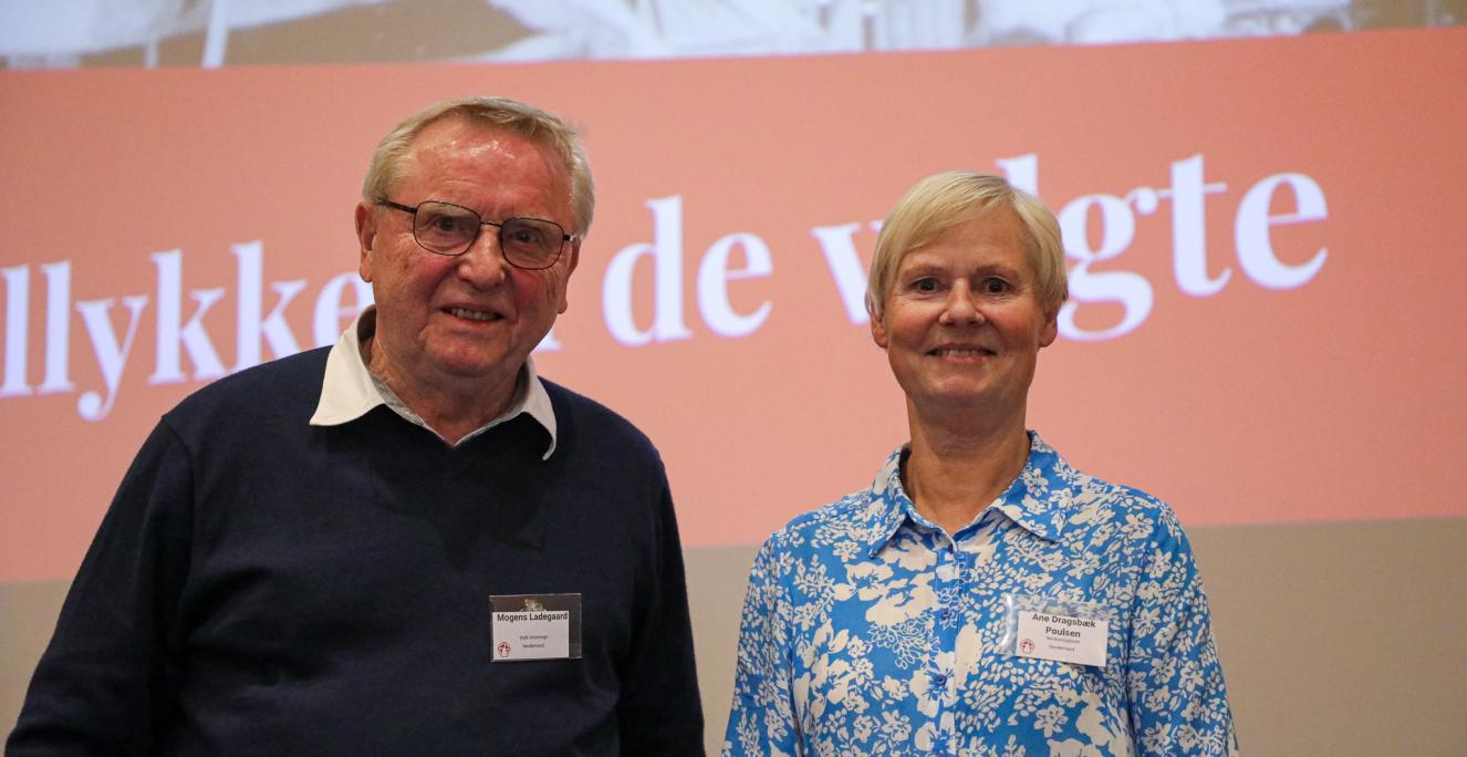 Mogens Ladegaard fra Grejs og Ane Dragsbæk Poulsen fra Thisted er nye bestyrelsesmedlemmer i Grænseforeningen. Mogens Ladegaard fra Grejs og Ane Dragsbæk Poulsen fra Thisted er nye bestyrelsesmedlemmer i Grænseforeningen.