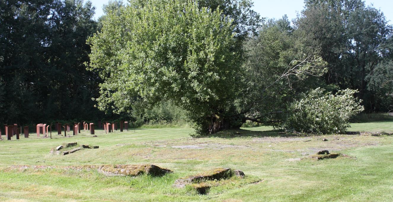 Tidligere koncentrationslejr Schwesing ved Husum