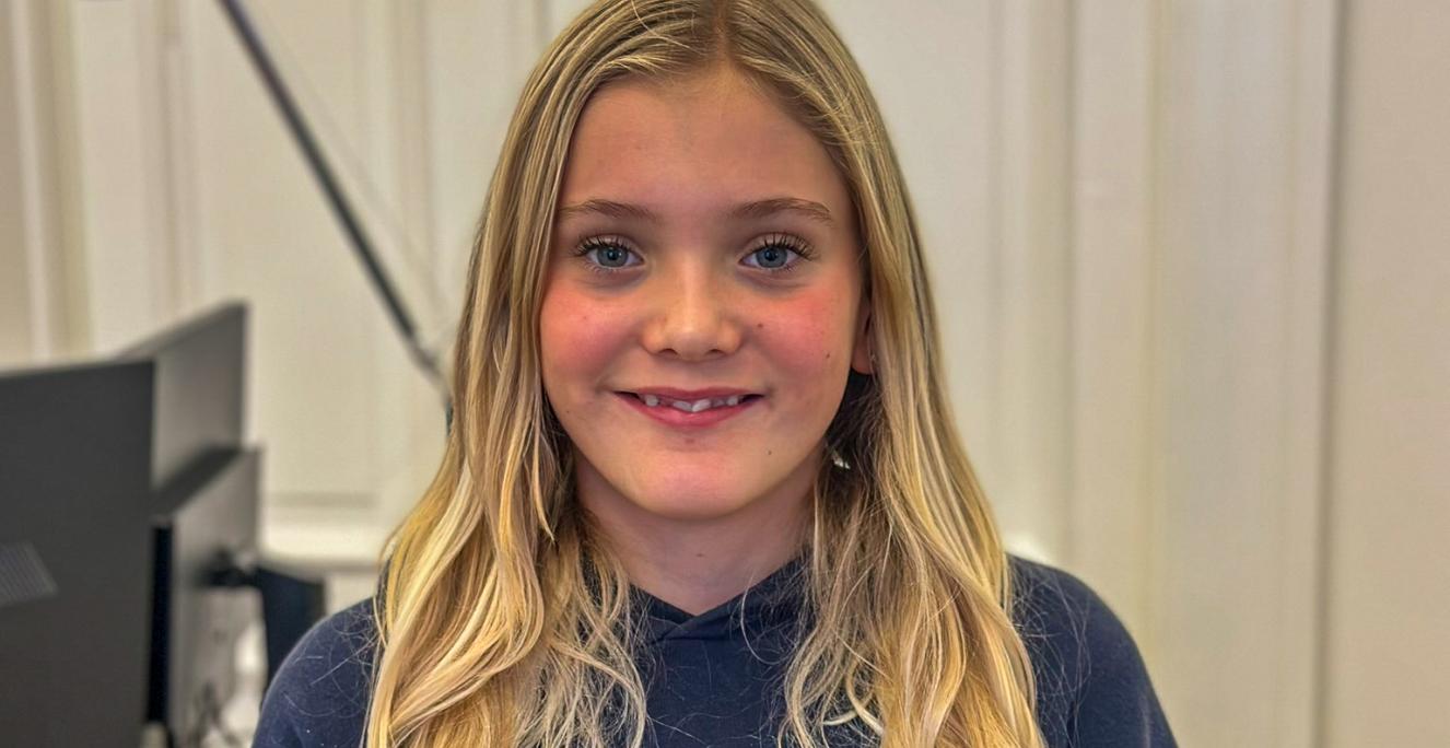 Smilla Sommerlund går i 6. klasse på Katrinedals Skole i Vanløse.
