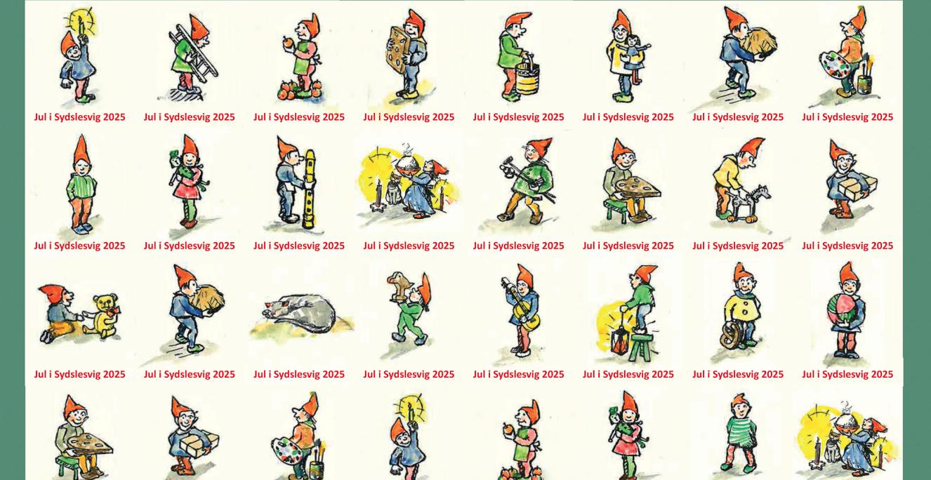 Årets julemærker udkom lørdag den 8. november i forbindelse med Sydslesvigsk Forenings (SSF) landsmøde.