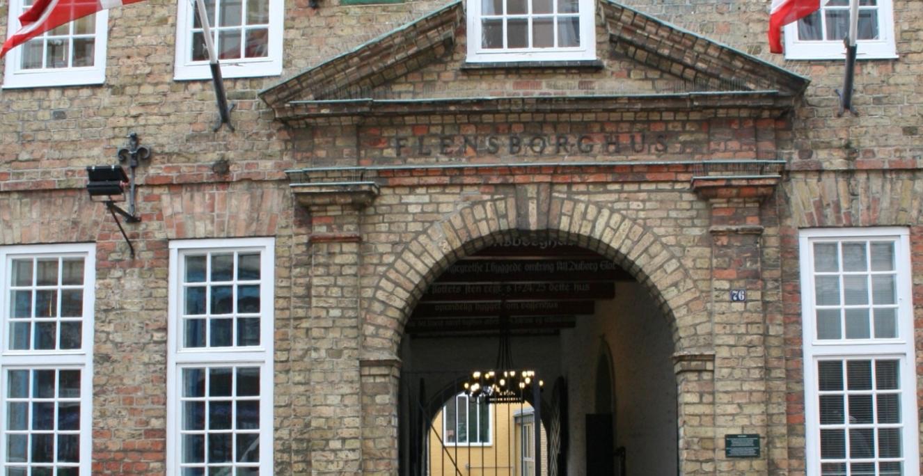 Flensborghus, hvor julefrokosten foregår