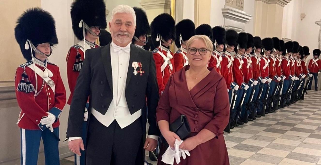 Gitte Hougaard-Werner og Hinrich Jürgensen