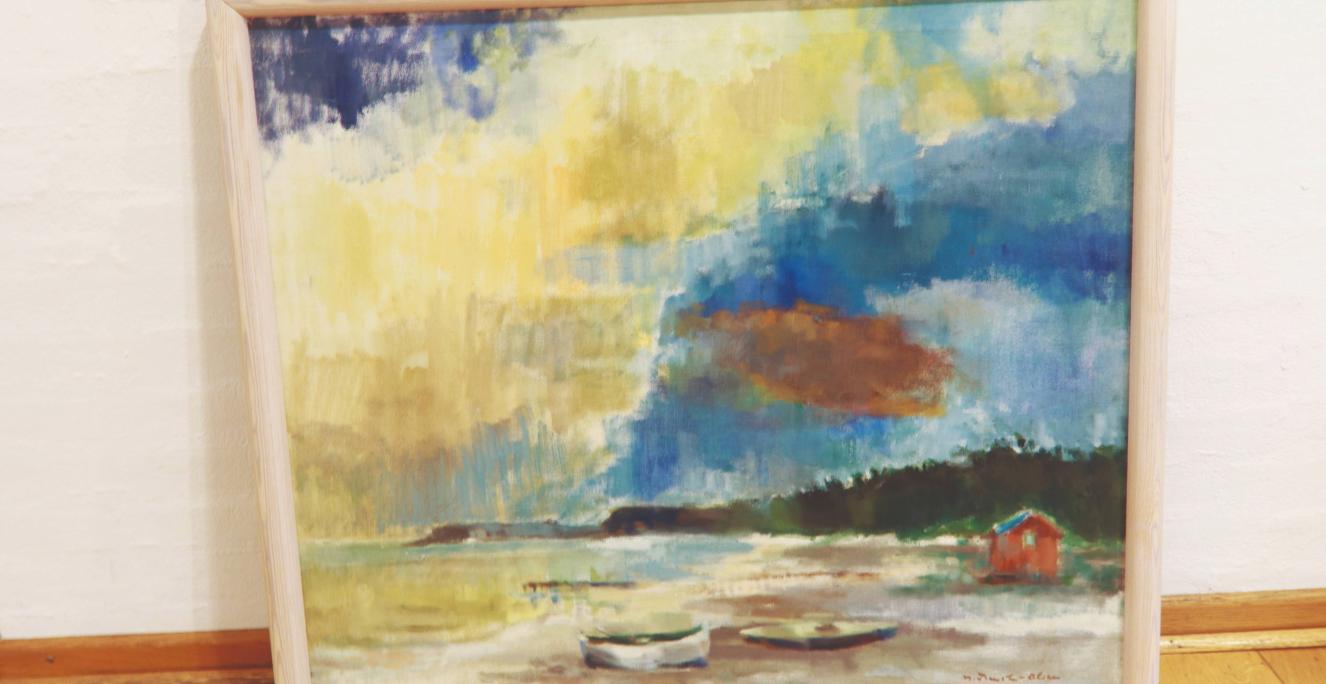 Et af Hans Busch-Alsens malerier