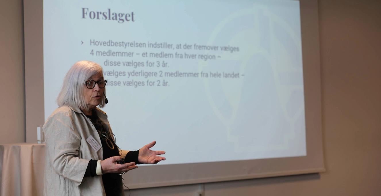 Grænseforeningens 1. næstformand, Else Tornbo