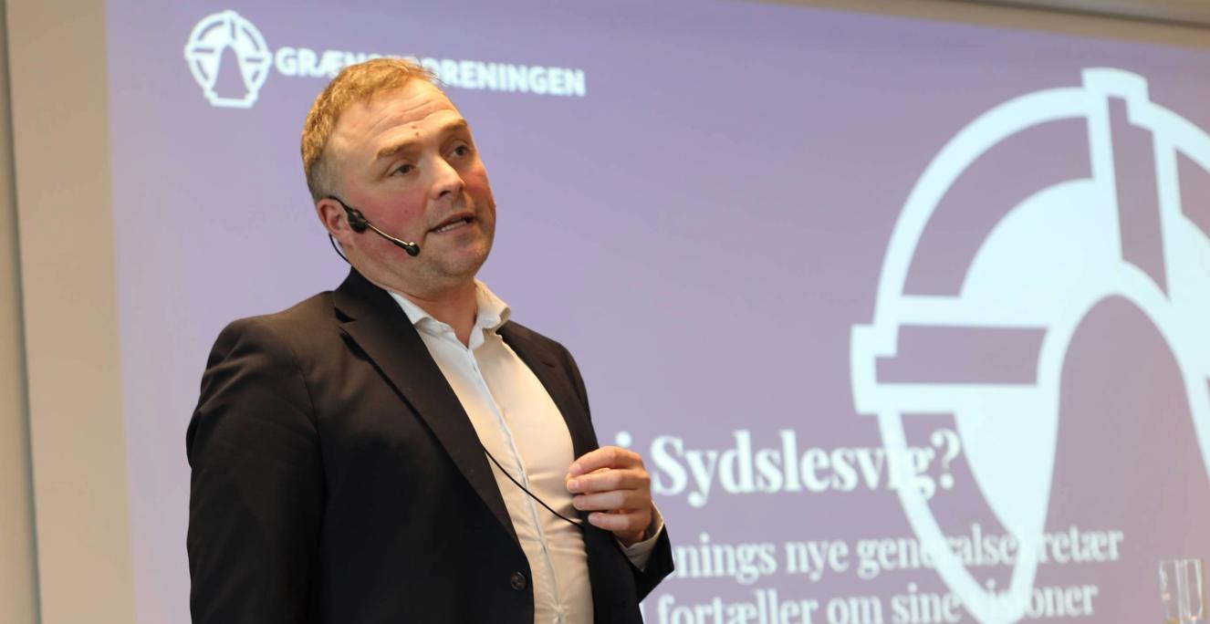 Lasse Rodewald til lokalforeningsmødet i Middelfart