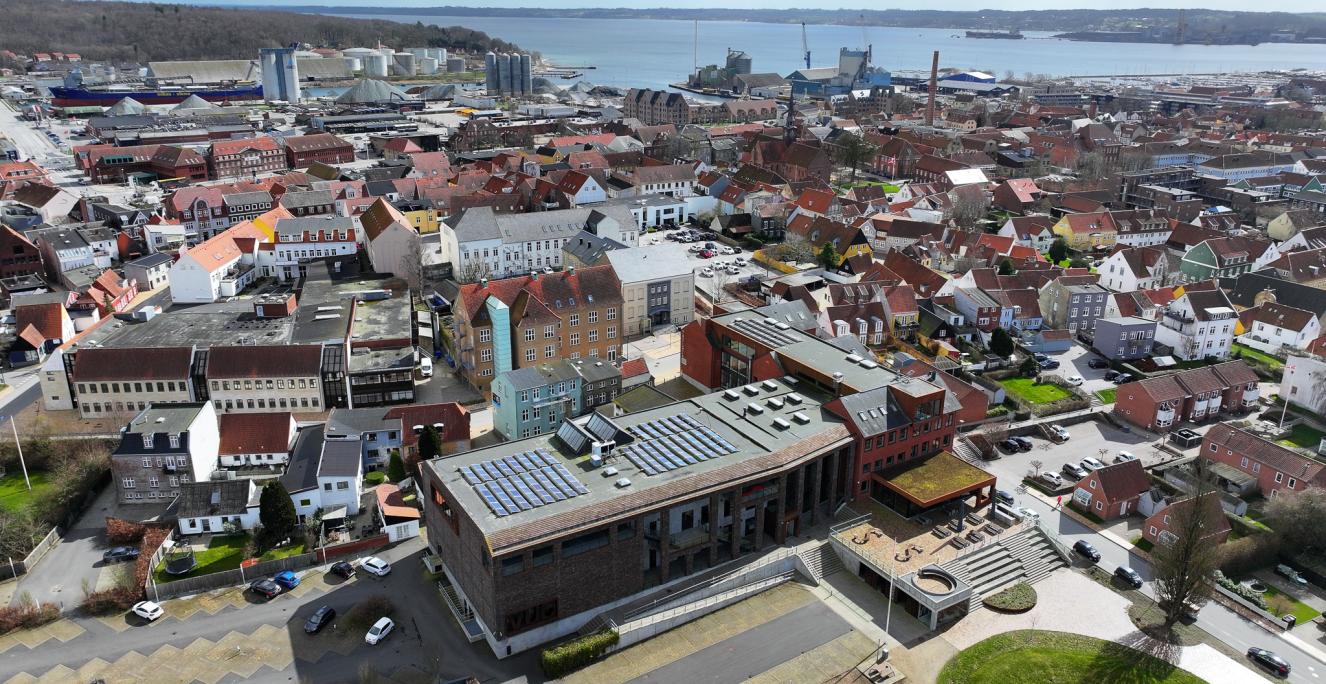 Den tidligere uddannelsesbygning 'Glødelampen' skal i fremtiden være et nyt museum.