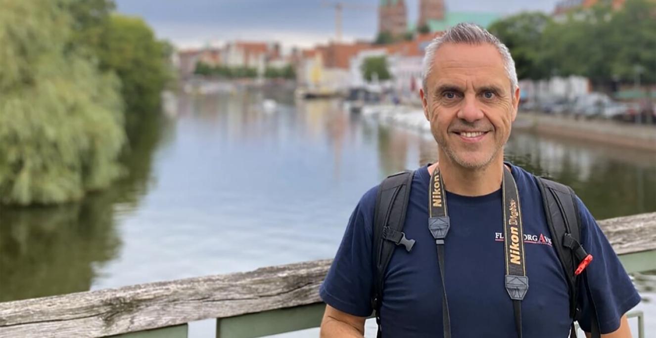 Kulturredaktør Hans Chr. Davidsen, Flensborg Avis 