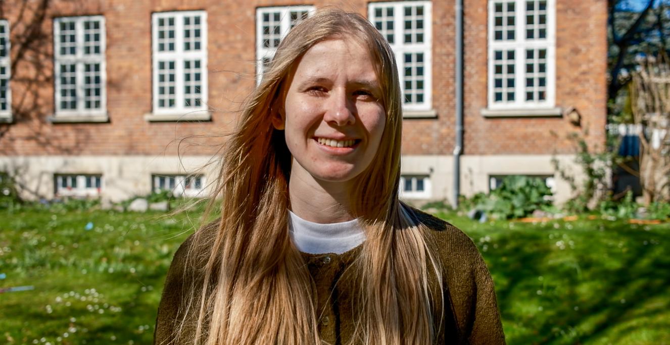 Ida Petersen er sydslesviger og bor på det danske mindretals kollegium i København, Arveprins Knuds Kollegium.