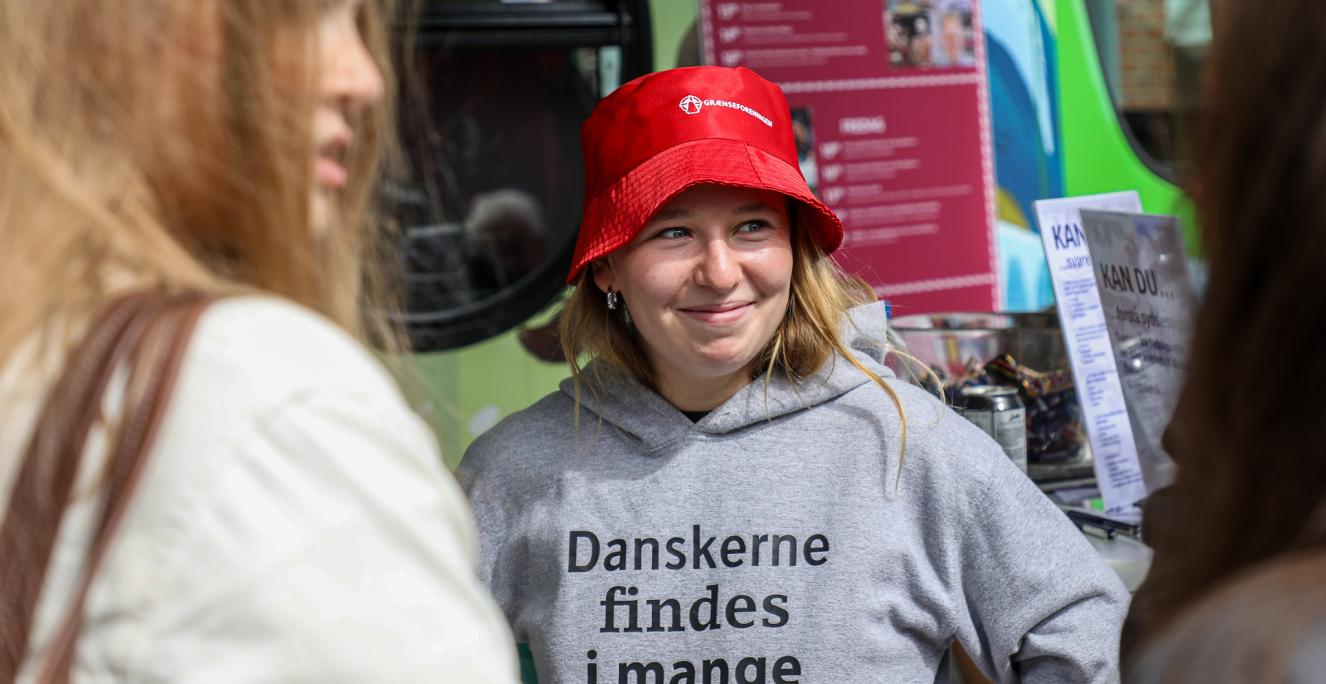 Grænseforeningens Elevambassadører deltog også på Kulturmødet Mors.