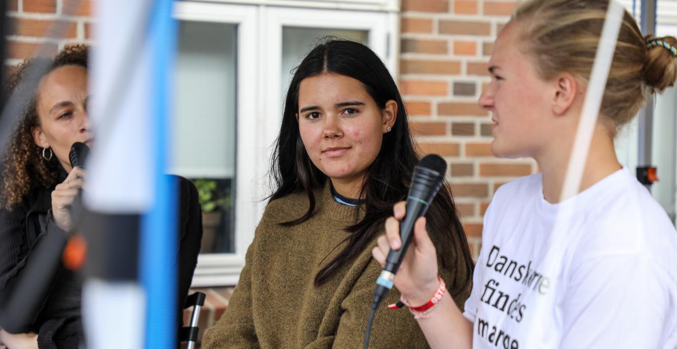 Melisa Tuncel er gymnasieelev på A.P. Møller Skolen, der er det danske mindretals fællesskole og gymnasium i Slesvig.