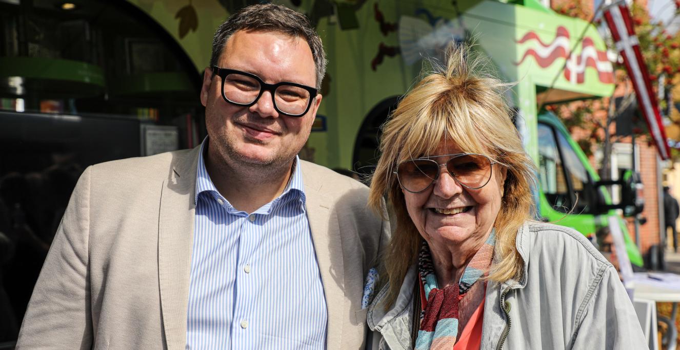 Mirco Reimer-Elster og Ulla Terkelsen