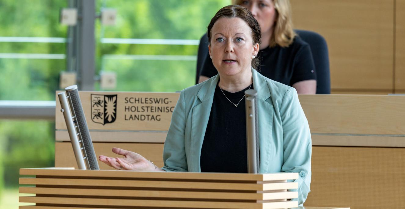 Sybilla Nitsch er formand for det danske mindretals parti, Sydslesvigsk Vælgerforening (SSW).