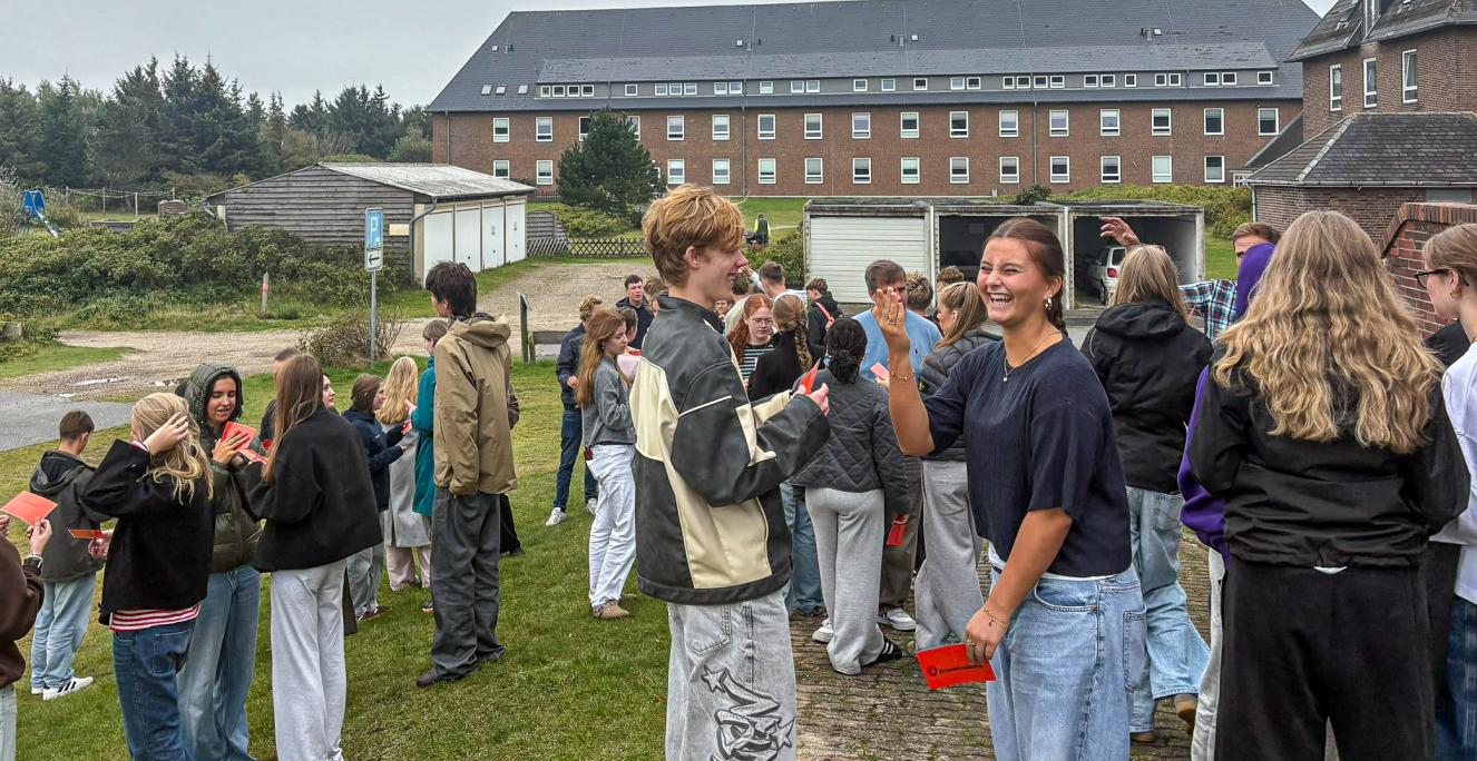 Et nyt hold af Grænseforeningens Elevambassadører var i weekenden samlet på vadehavsøen Sild.